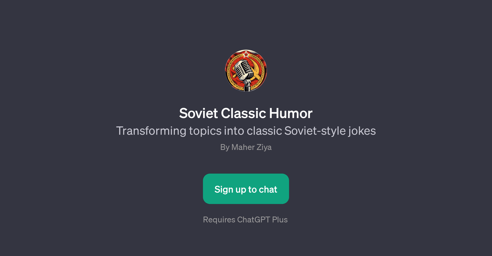 Soviet Classic Humor GPT