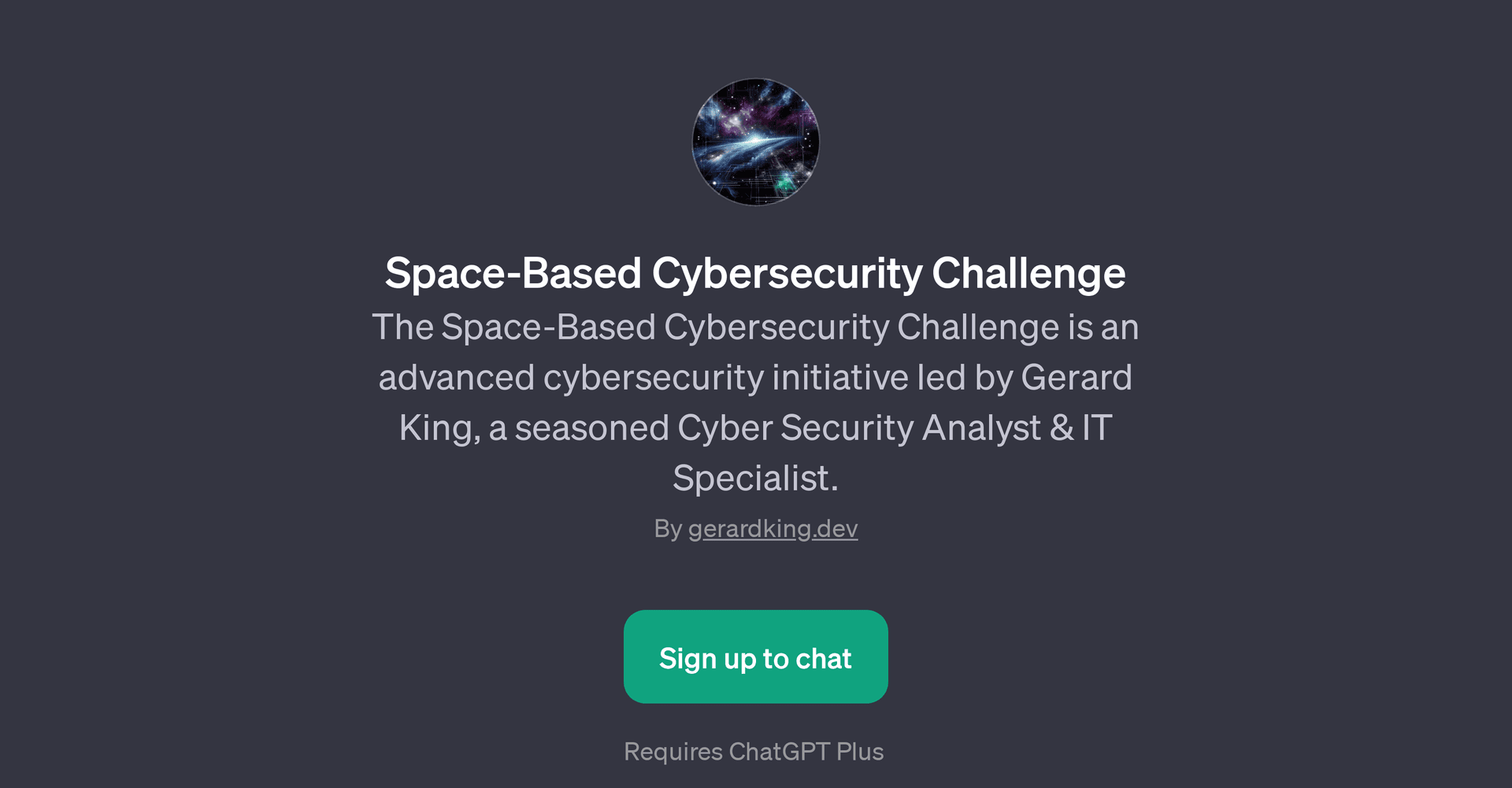 Space-Based Cybersecurity Challenge