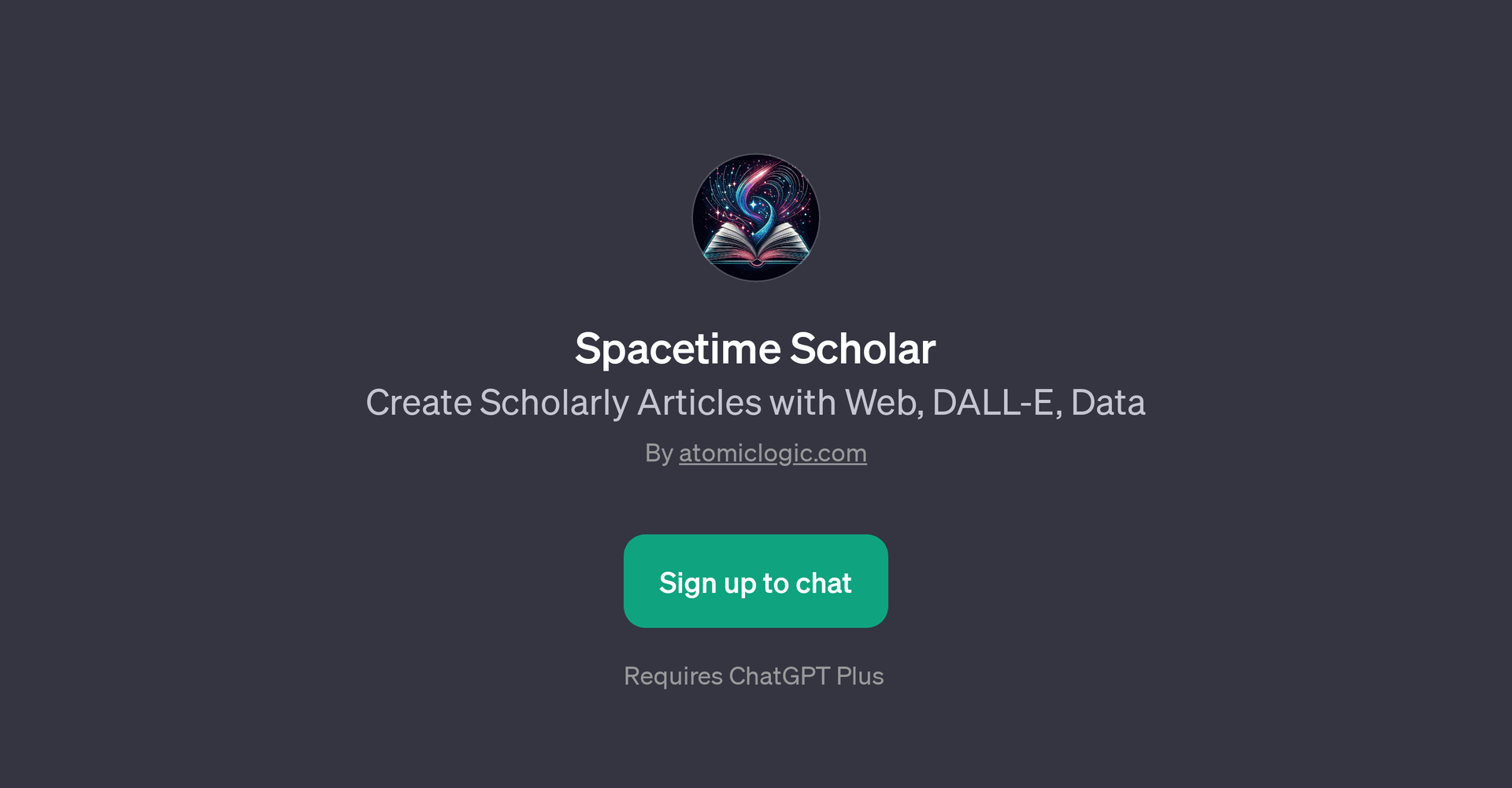 Spacetime Scholar