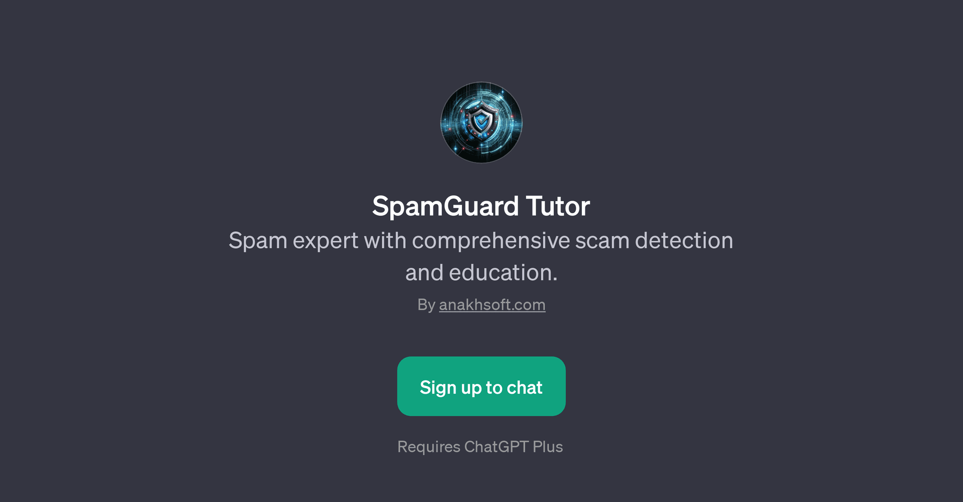 SpamGuard Tutor