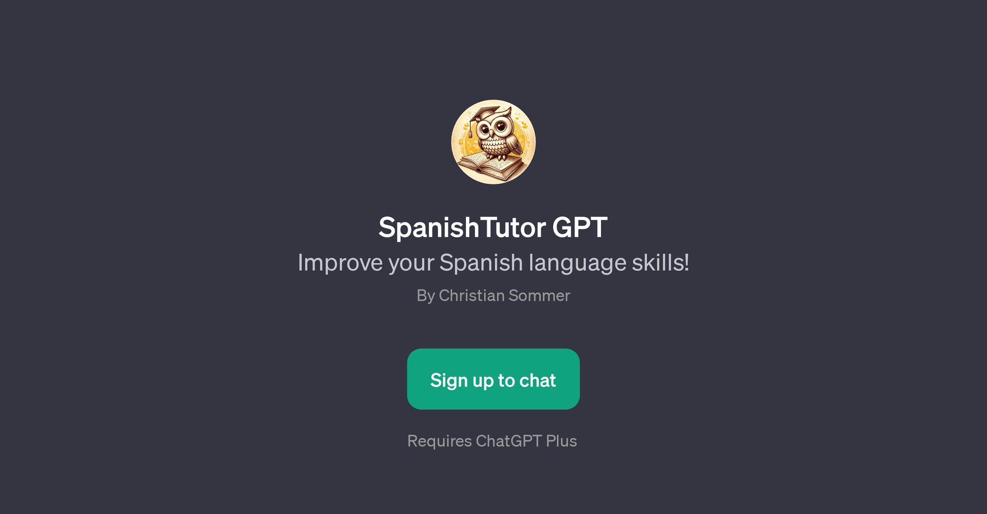 SpanishTutor GPT