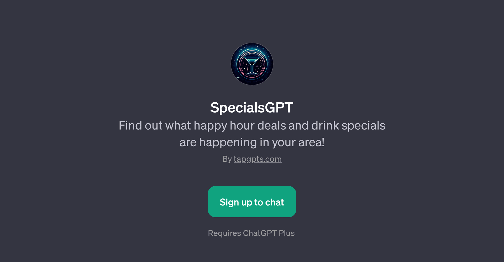 SpecialsGPT