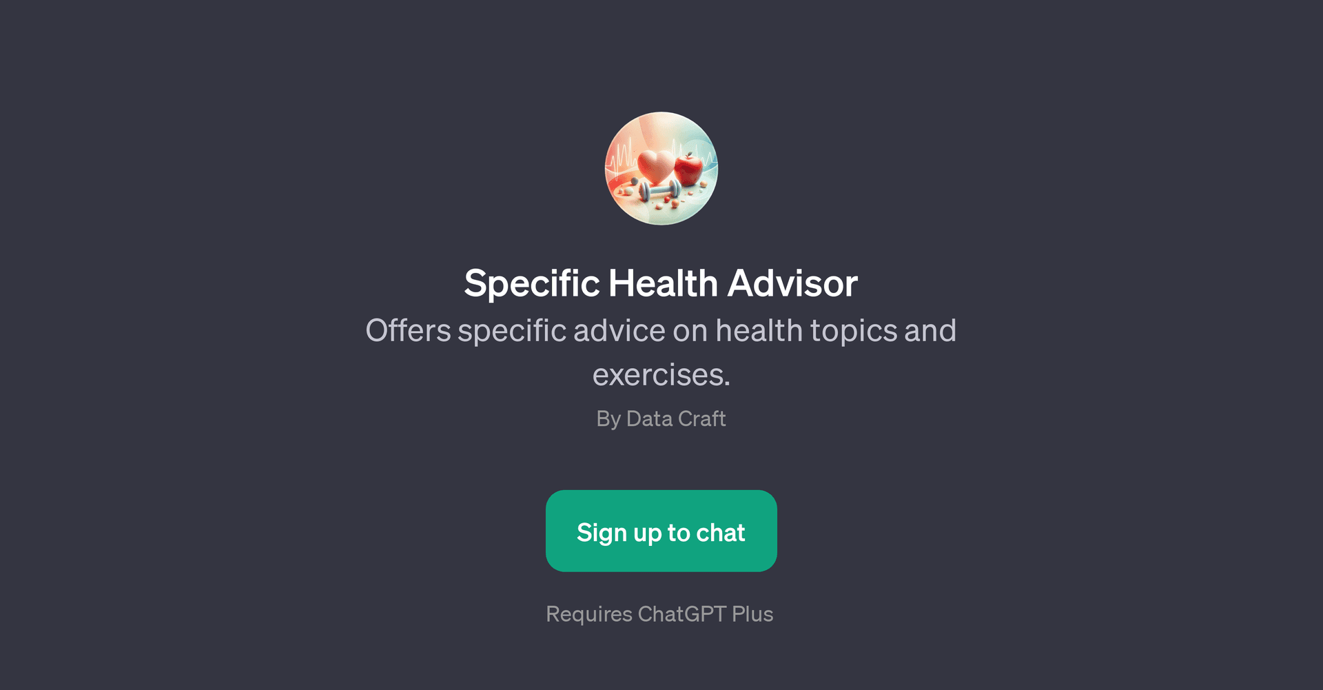 Specific Health Advisor