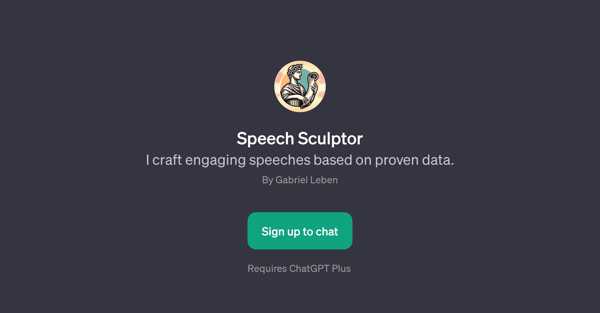 Speech Sculptor