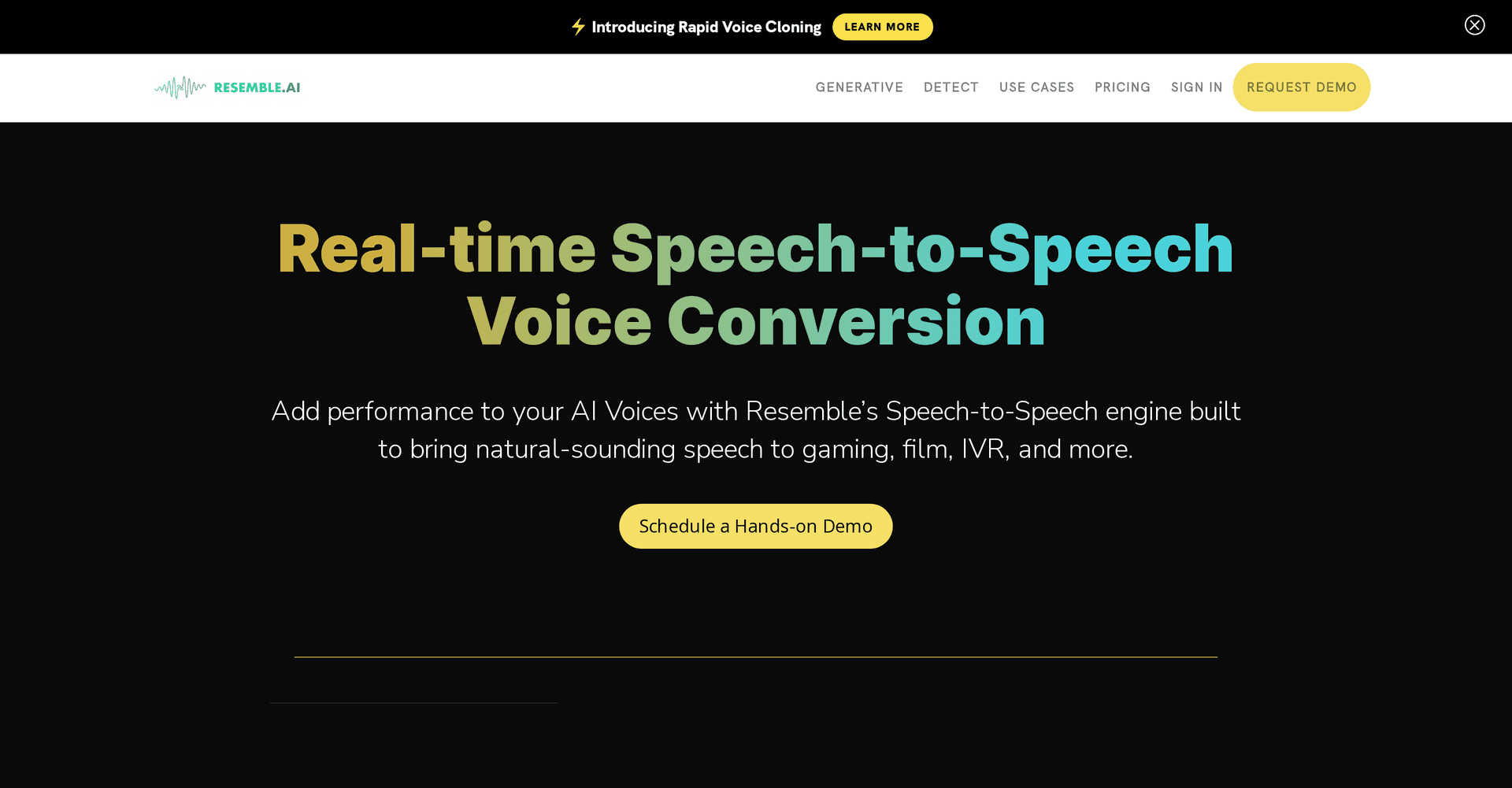 Speech-to-Speech