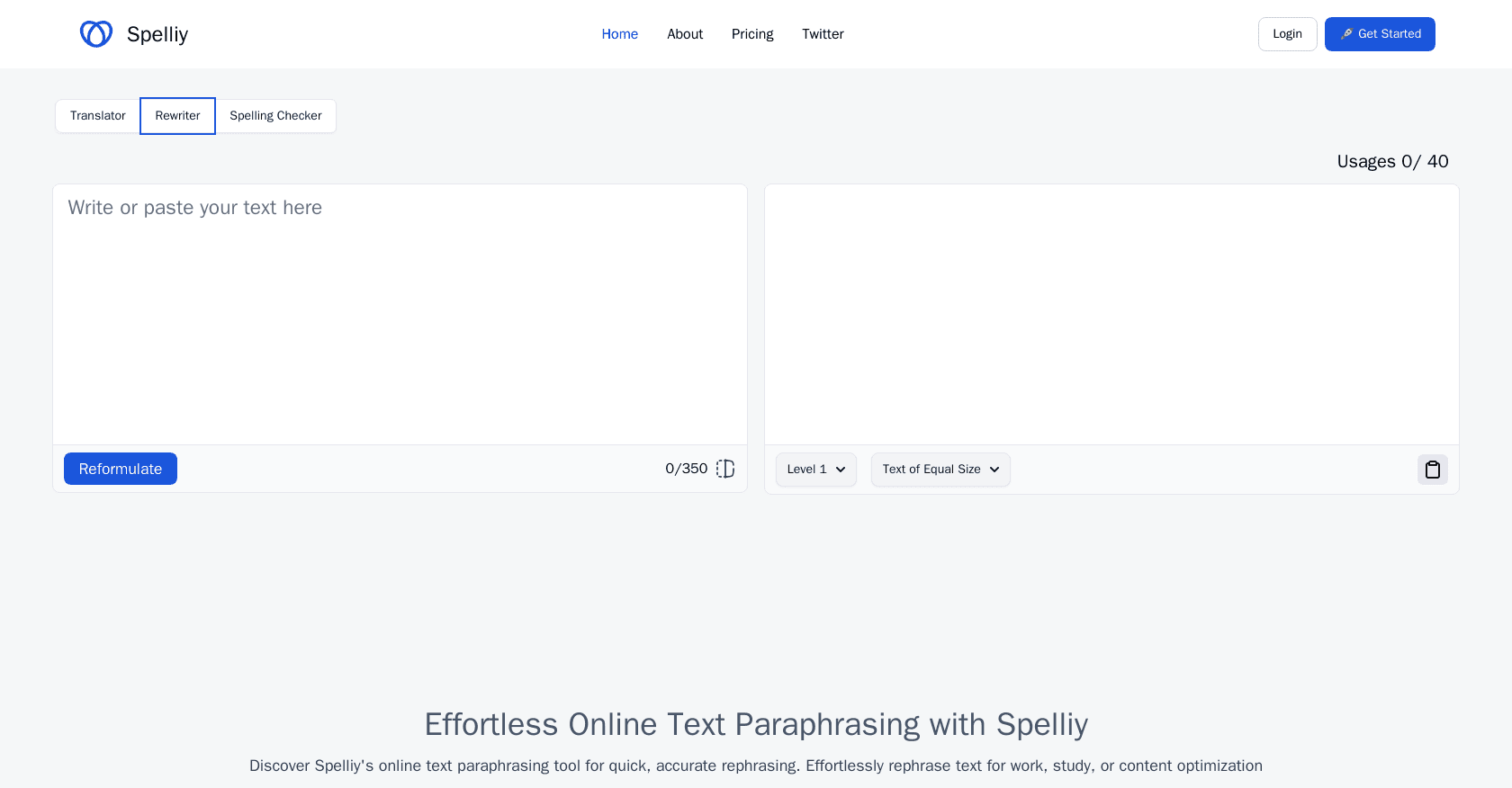 Spelliy Rewriting