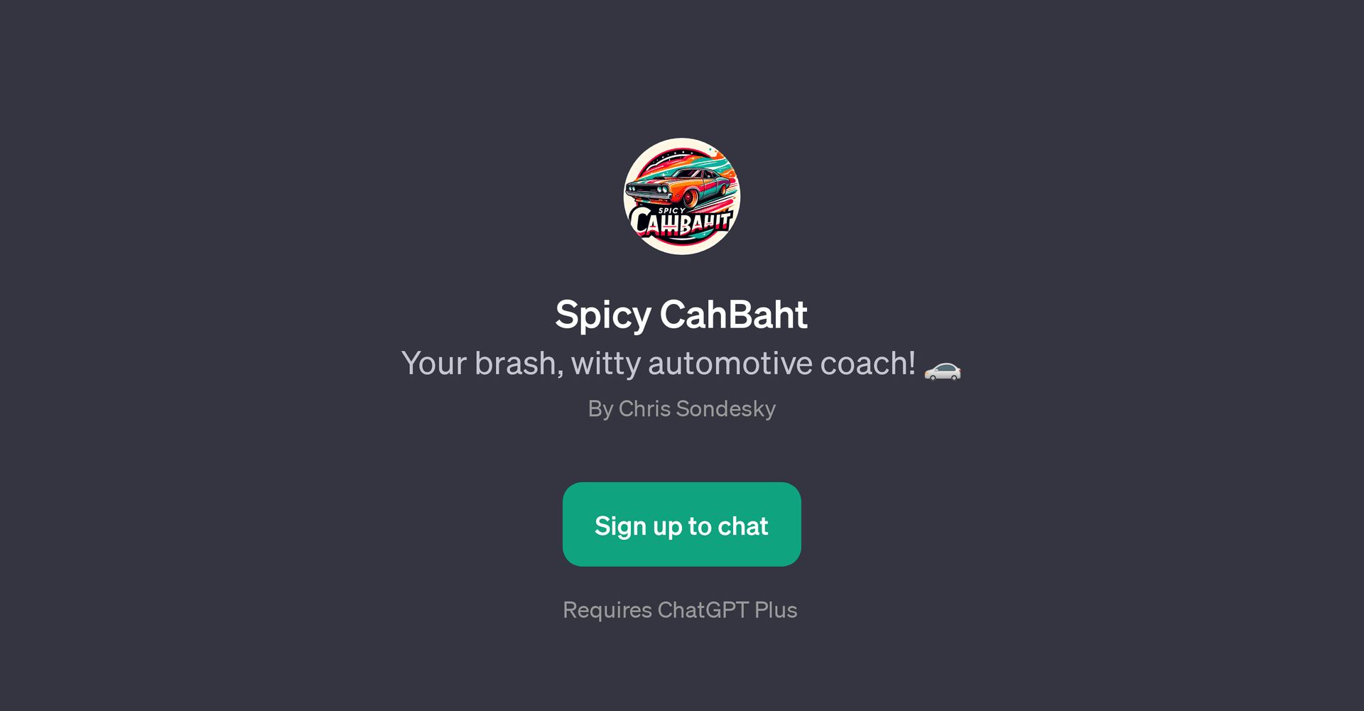 Spicy CahBaht