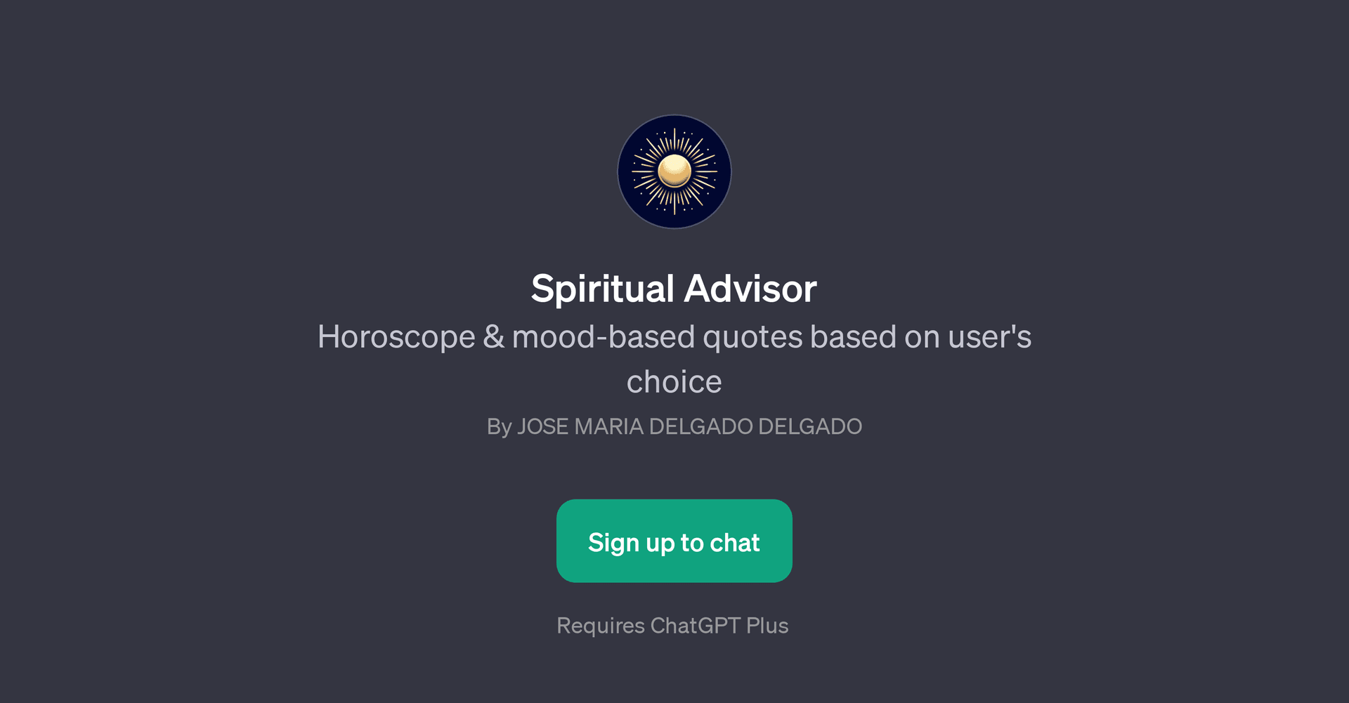 Spiritual Advisor