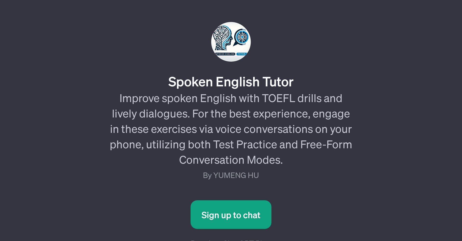 Spoken English Tutor