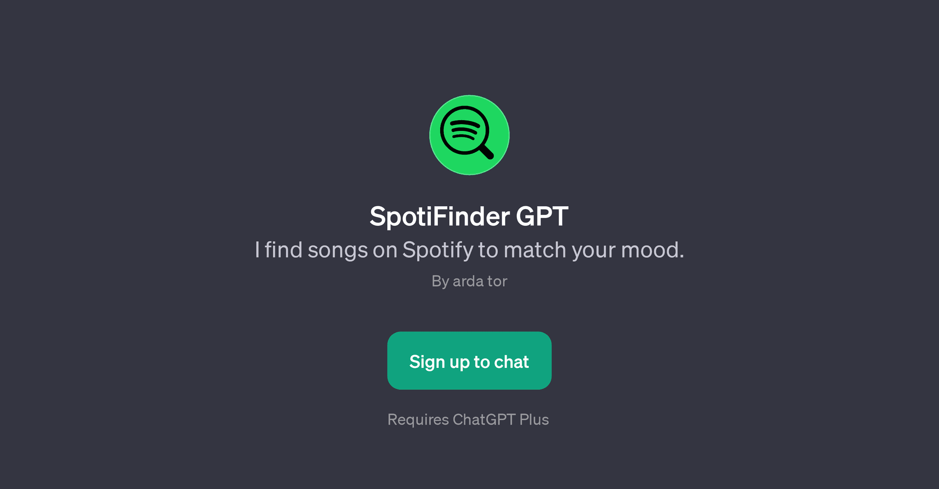 SpotiFinder GPT