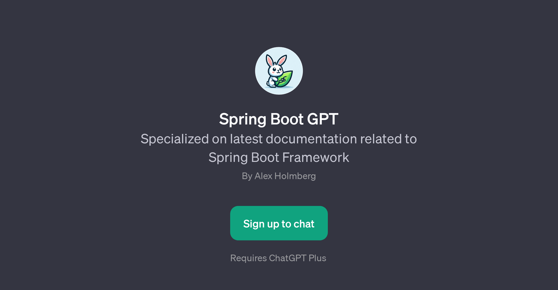 Spring Boot GPT