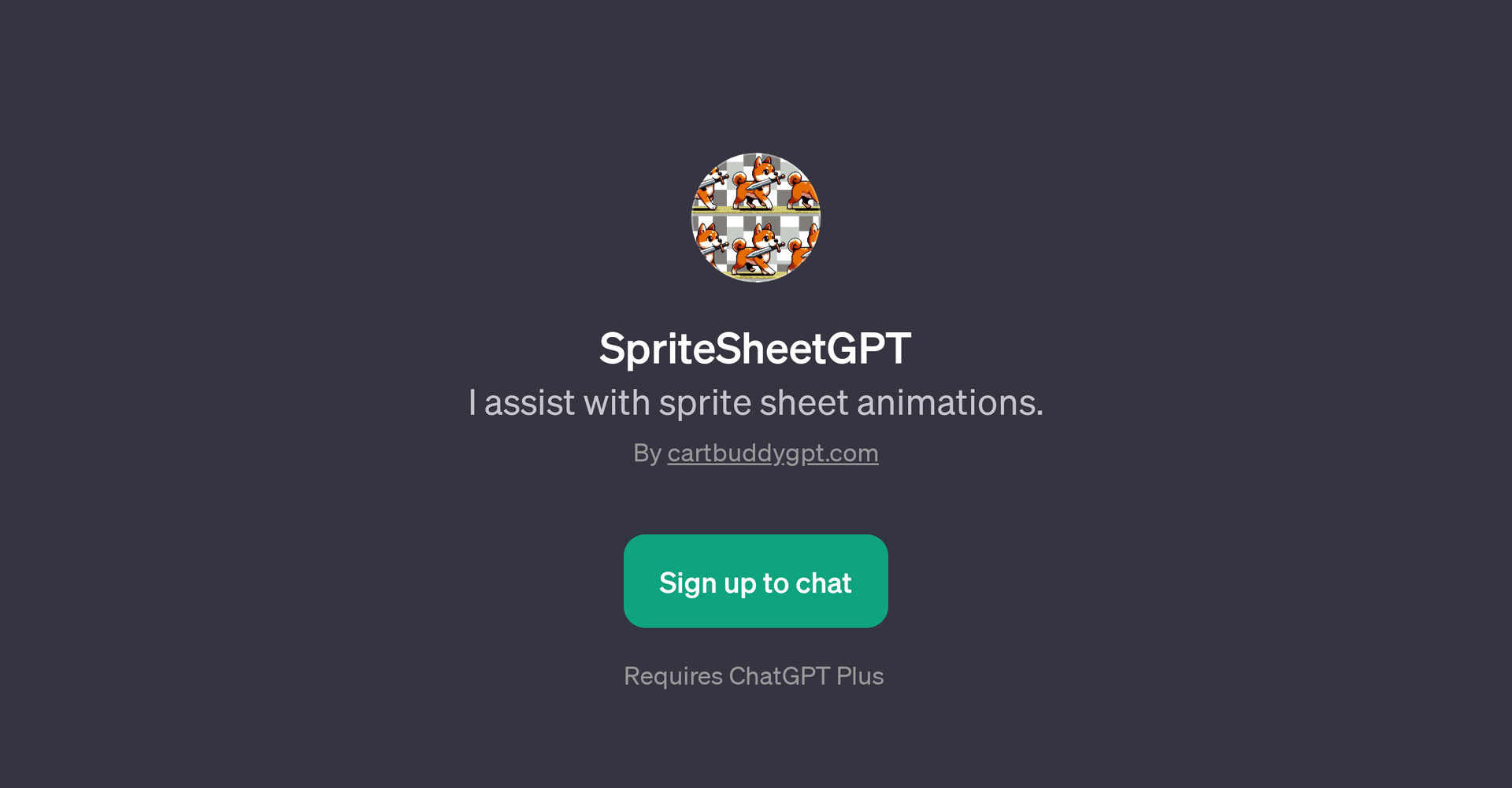 SpriteSheetGPT
