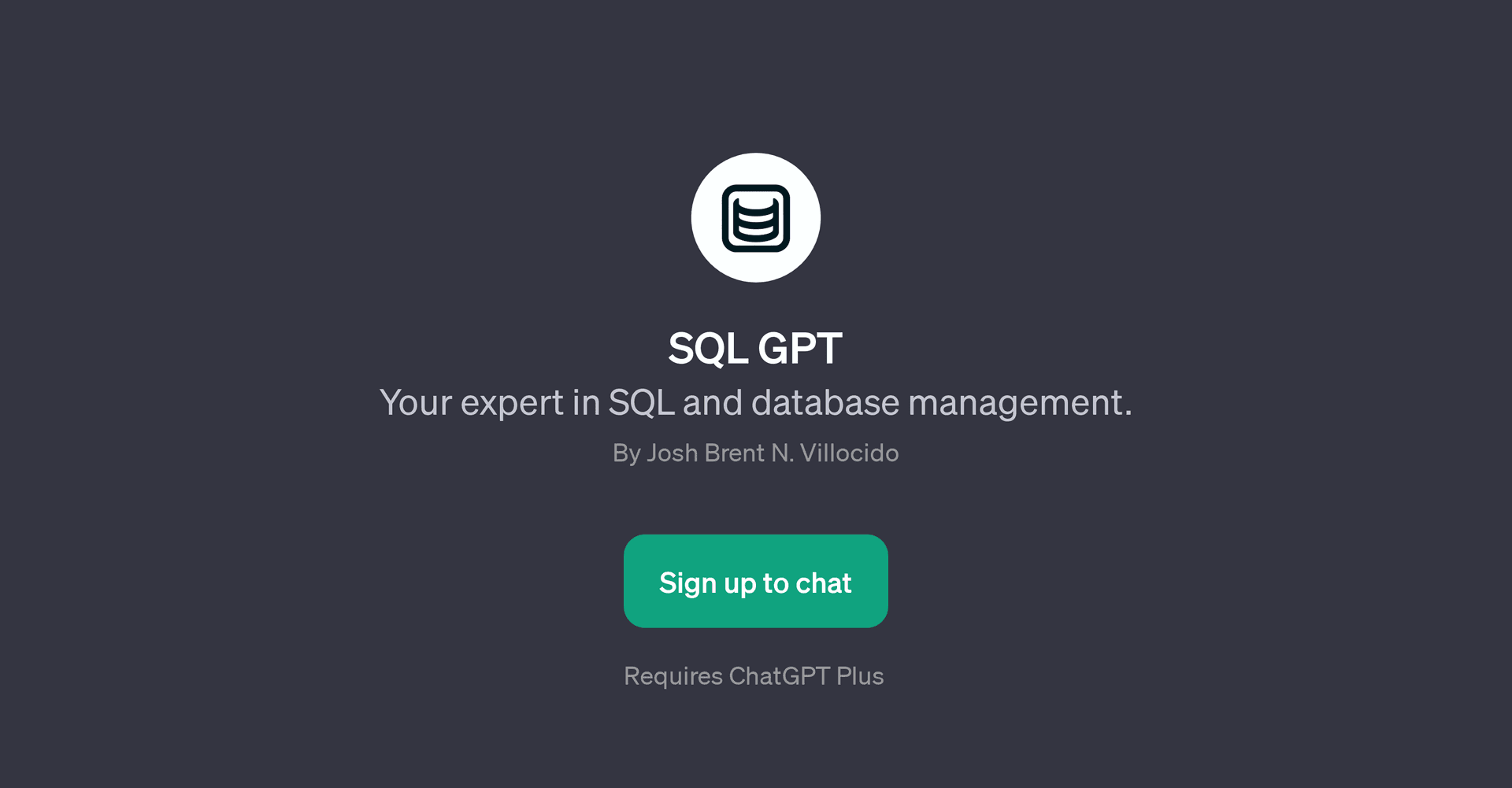 SQL GPT