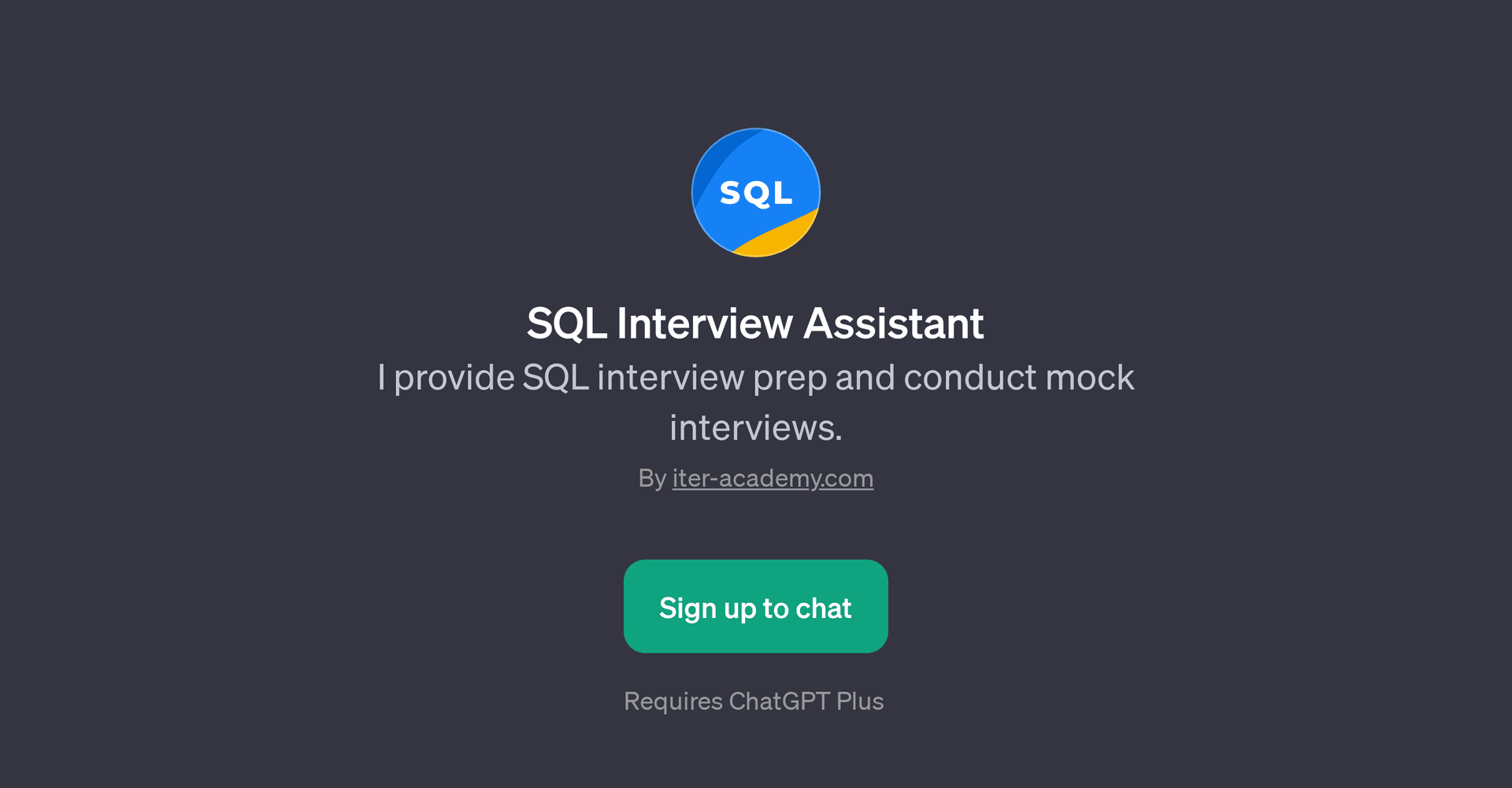SQL Interview Assistant