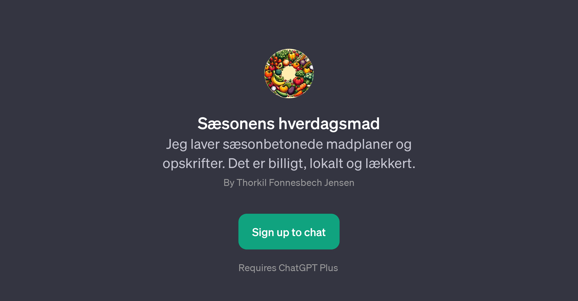 Ssonens hverdagsmad