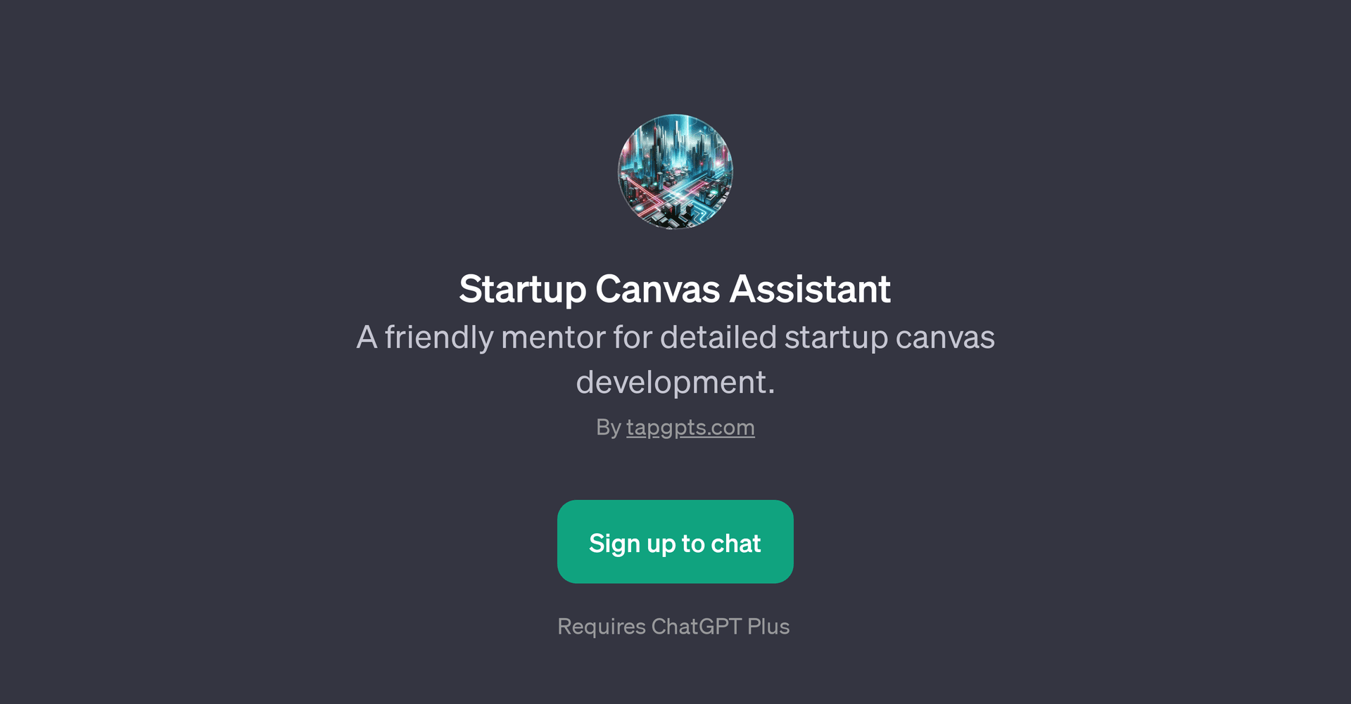 Startup Canvas Assistant