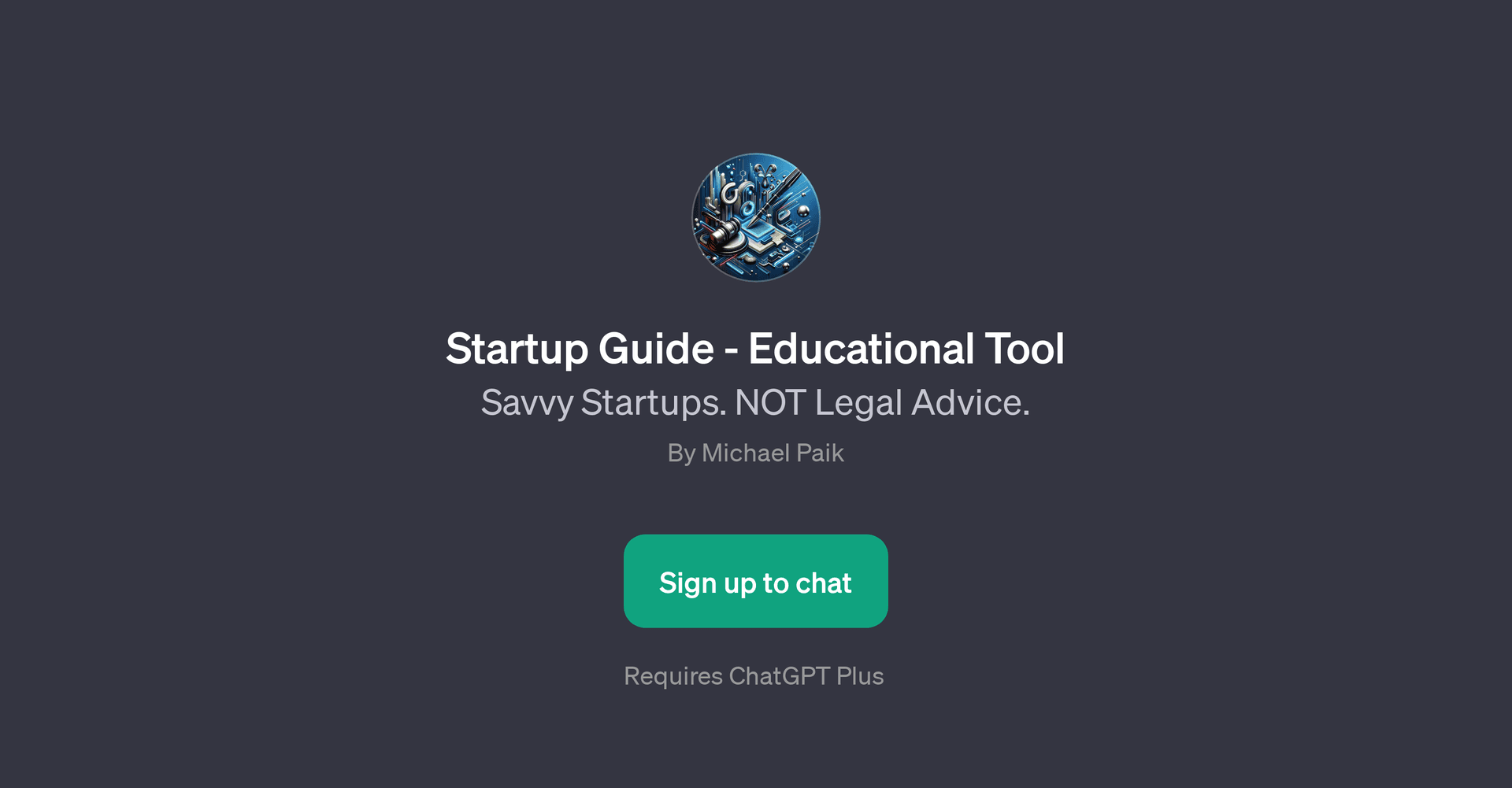Startup Guide - Educational Tool