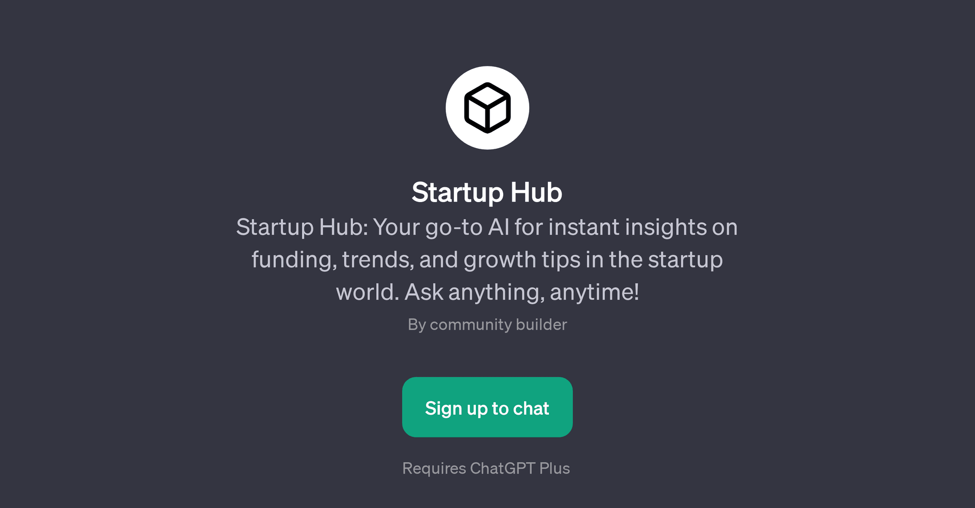 Startup Hub