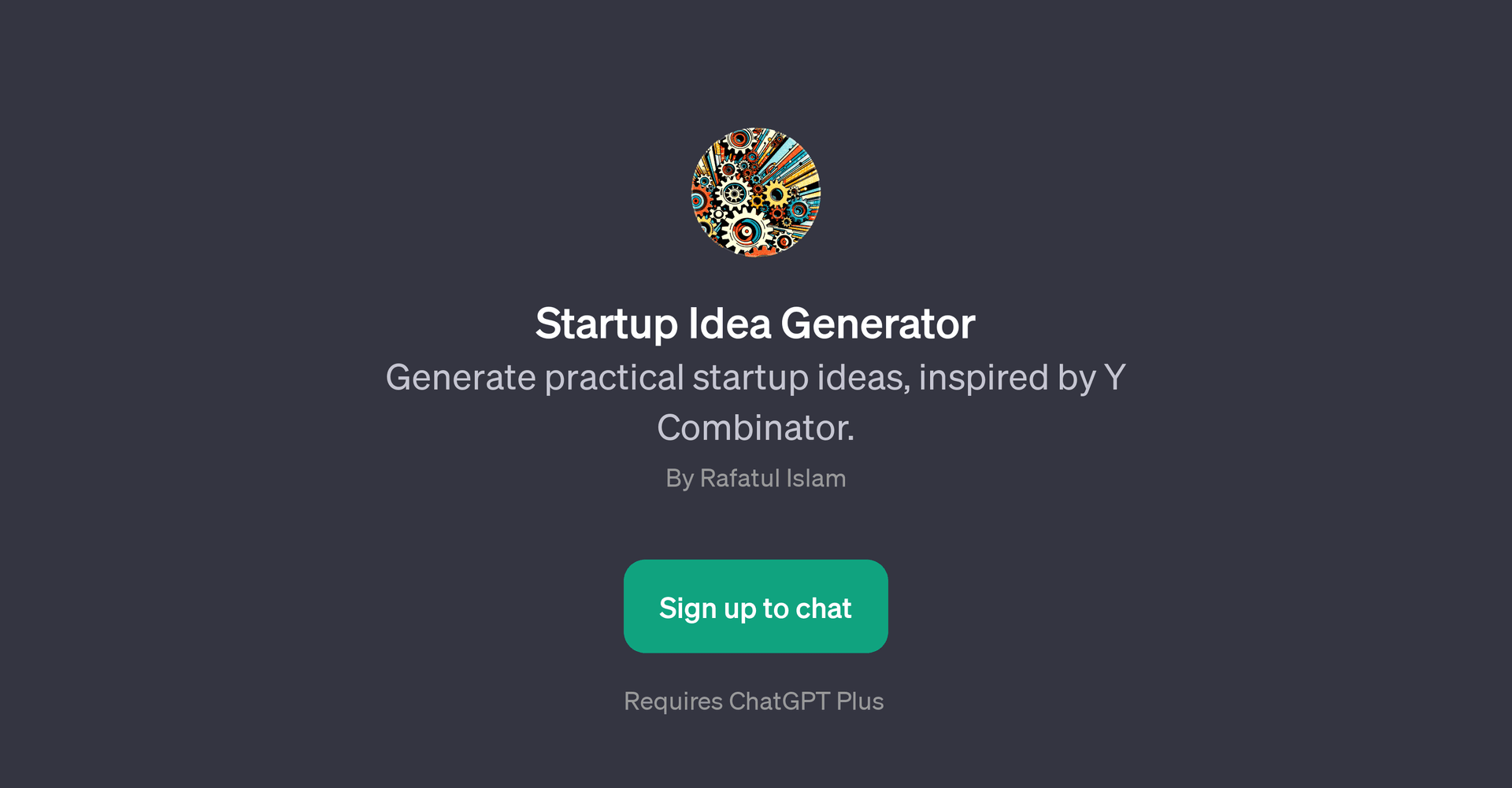 Startup Idea Generator