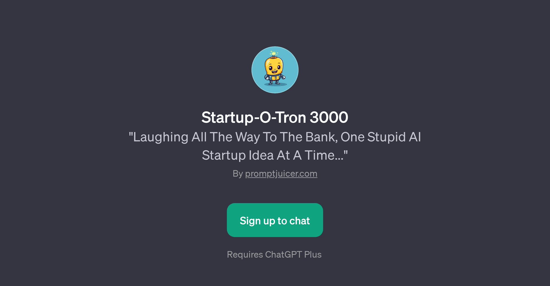 Startup-O-Tron 3000