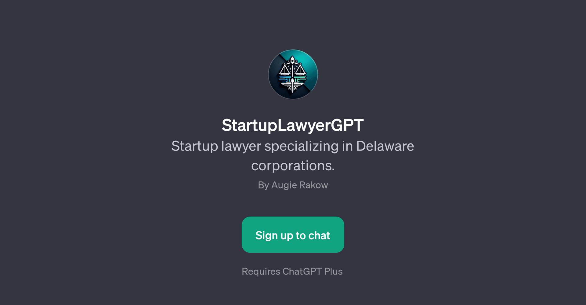 StartupLawyerGPT