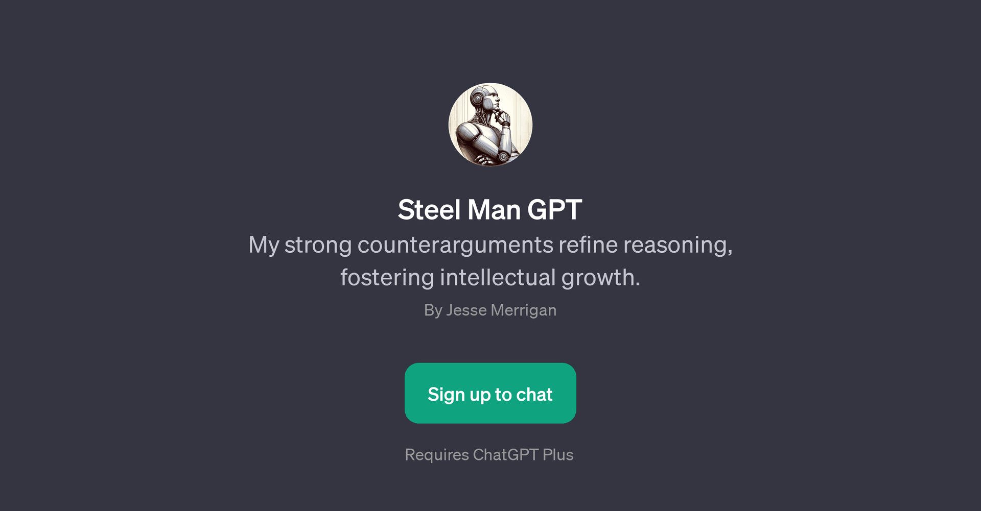 Steel Man GPT