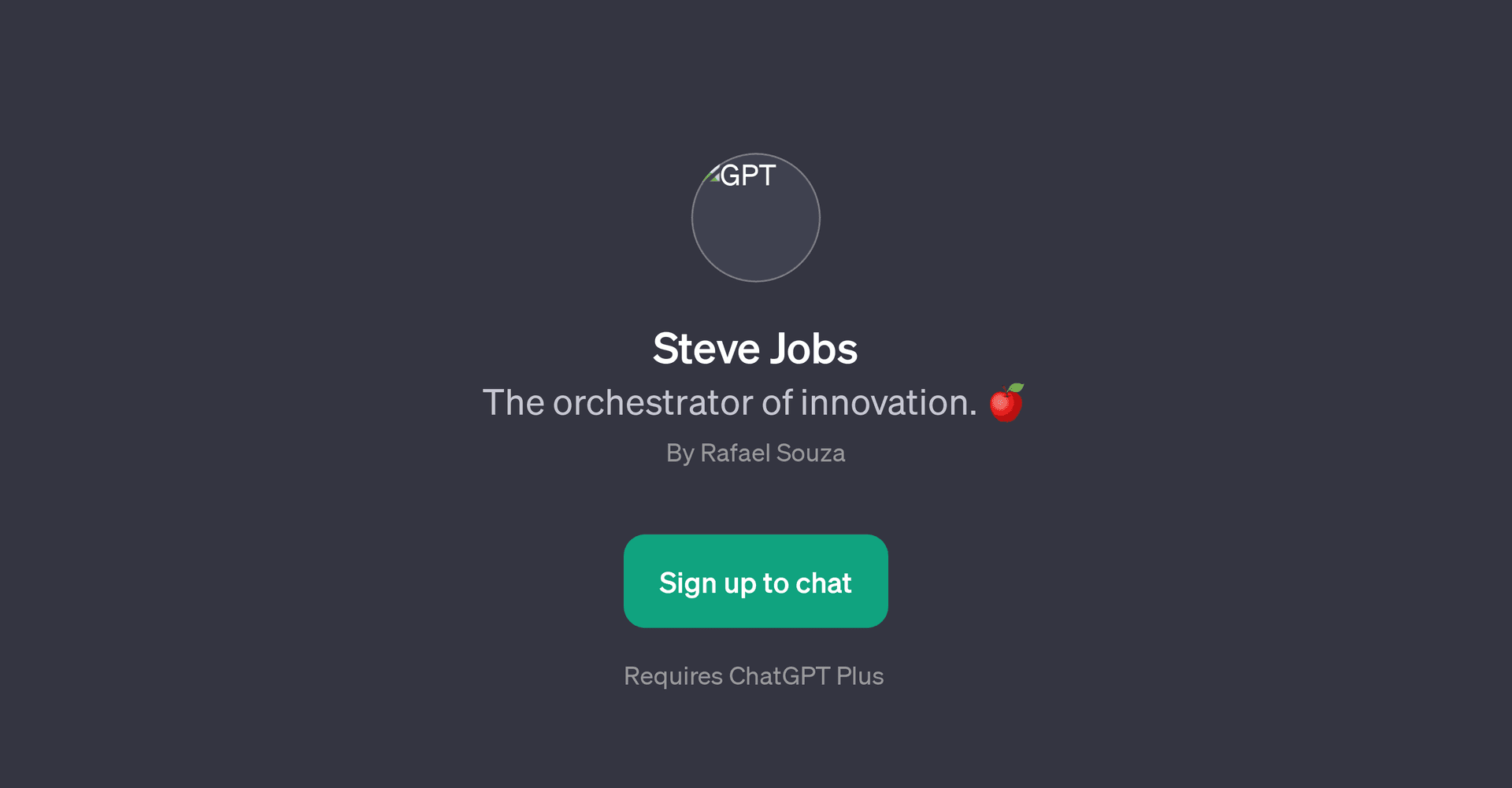 Steve Jobs GPT