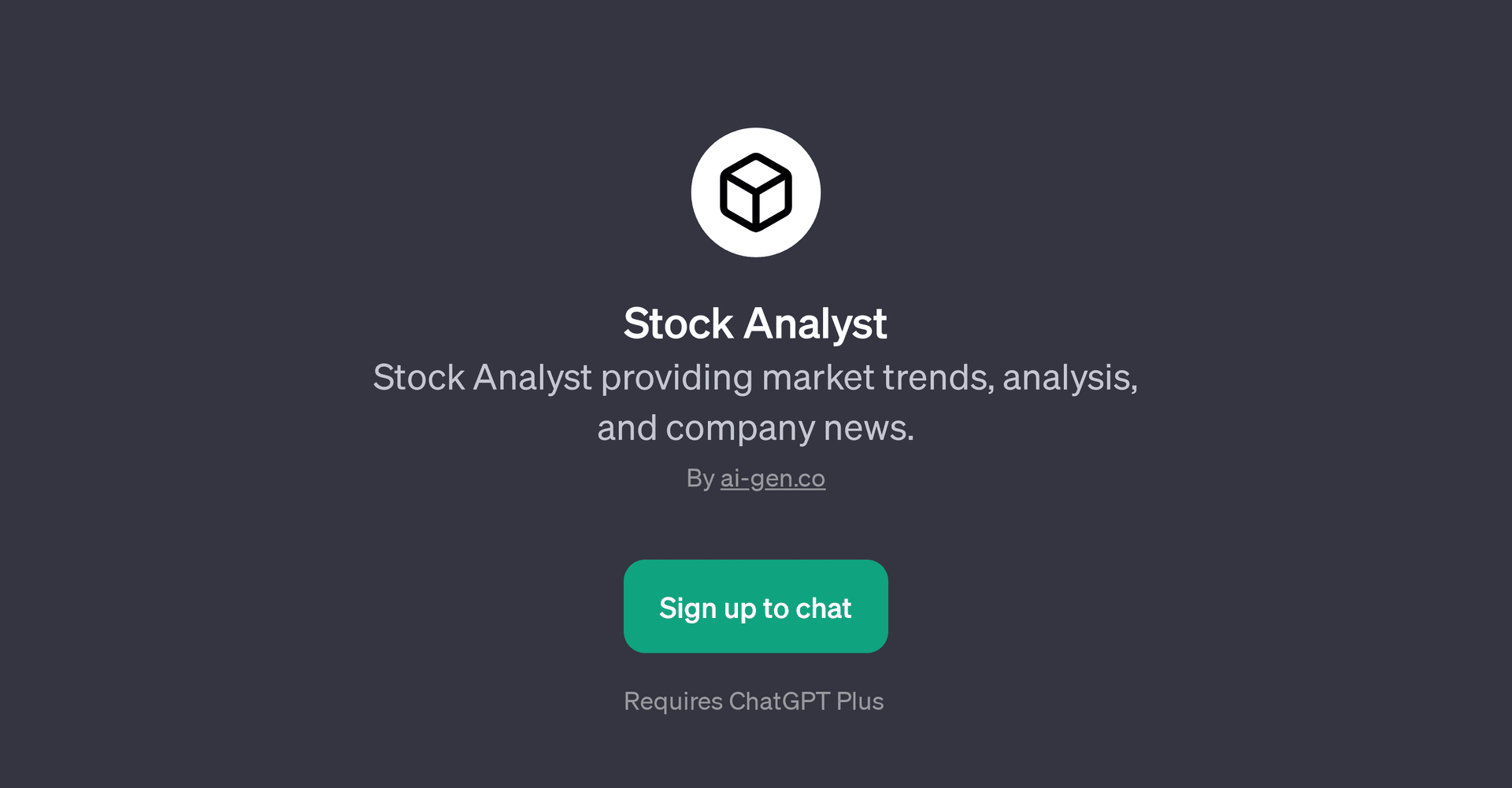 Stock Analyst