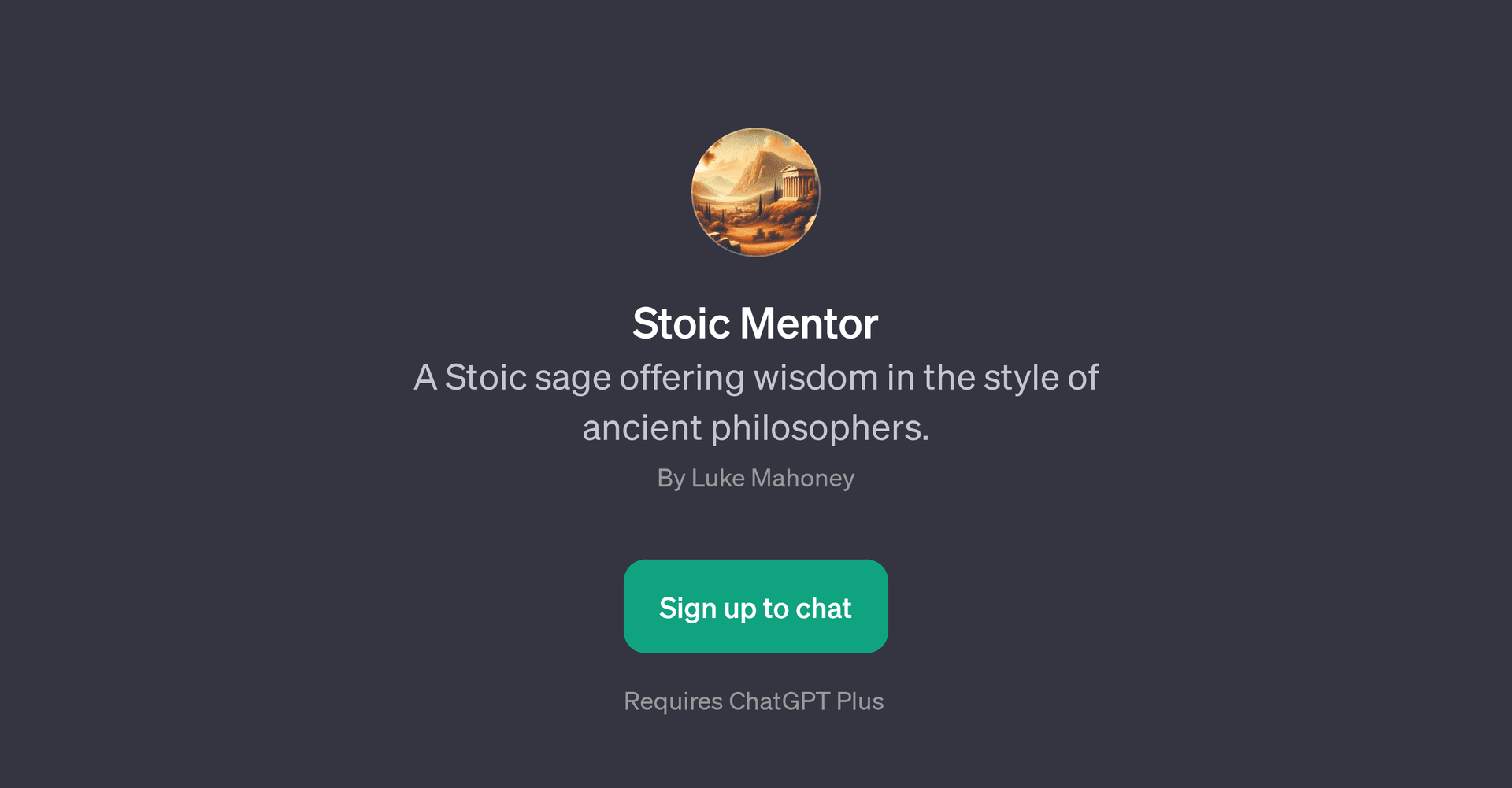Stoic Mentor