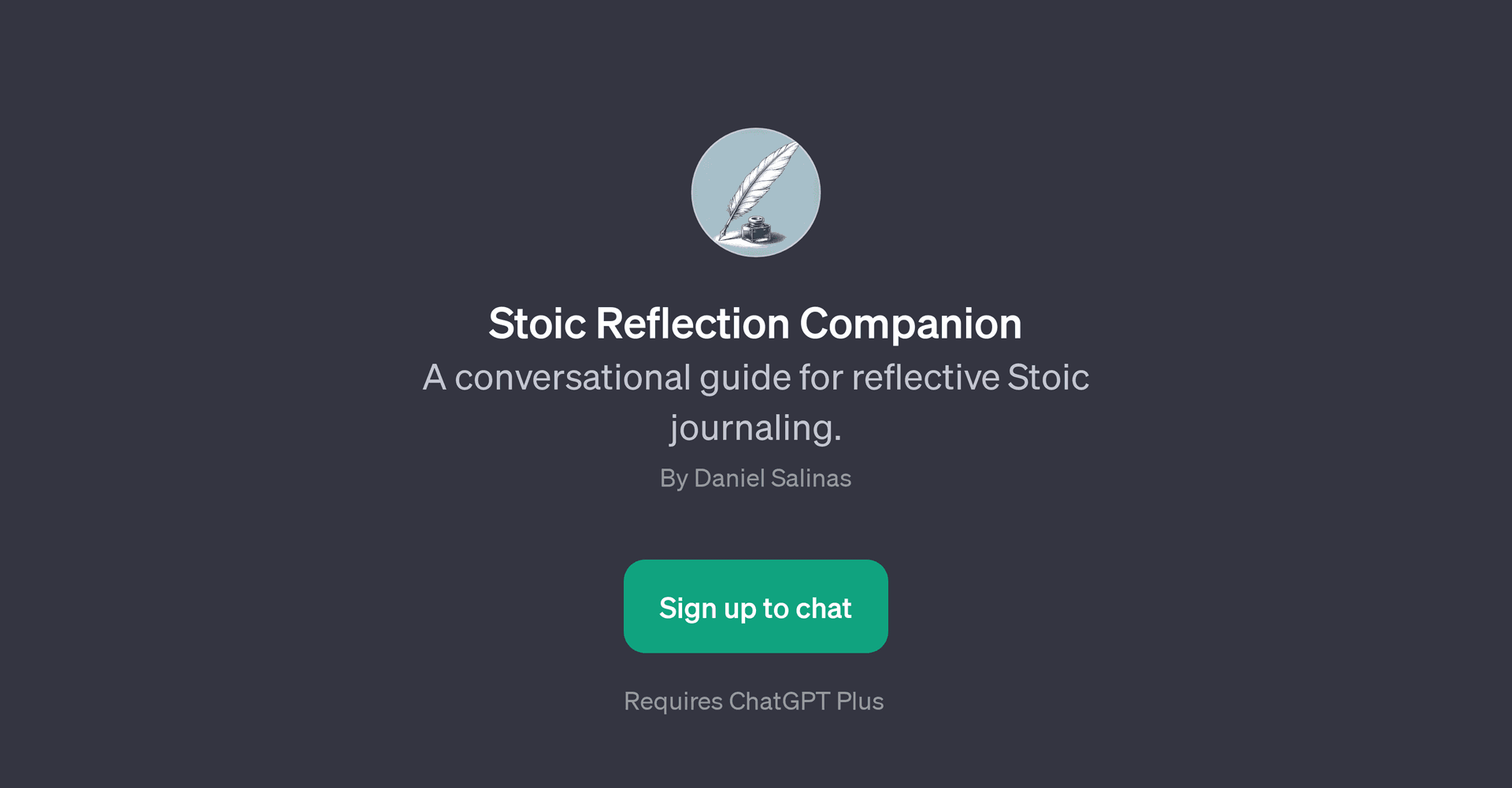 Stoic Reflection Companion