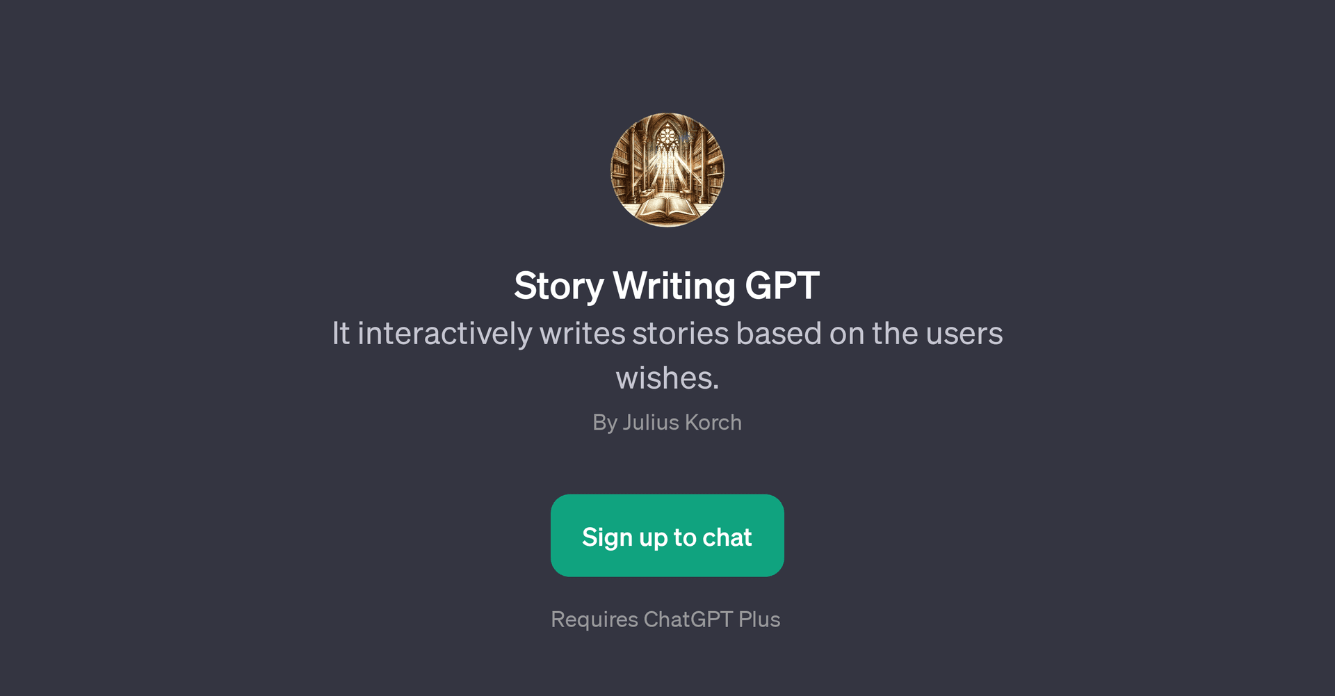 Story Writing GPT