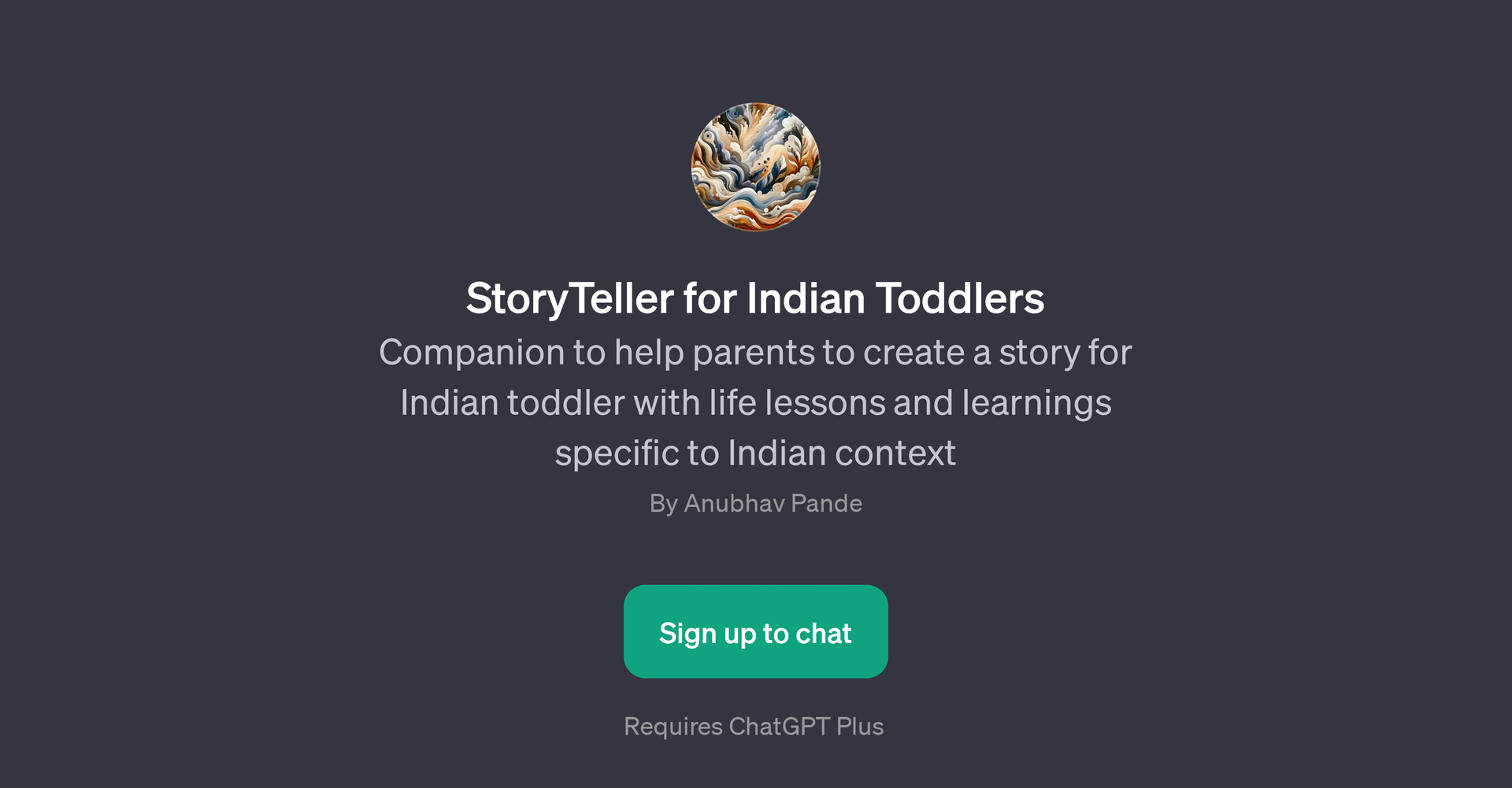 StoryTeller for Indian Toddlers