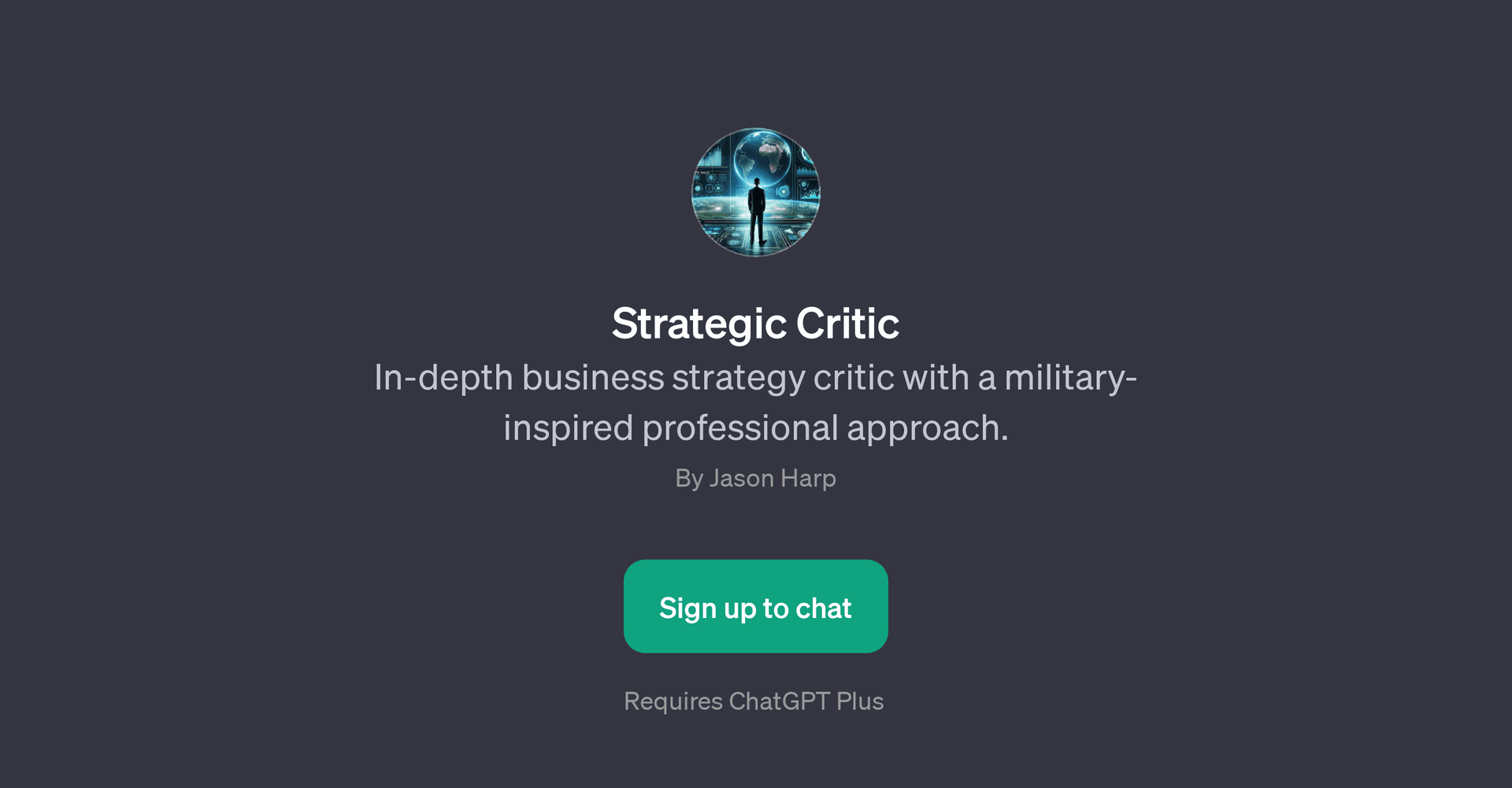 Strategic Critic
