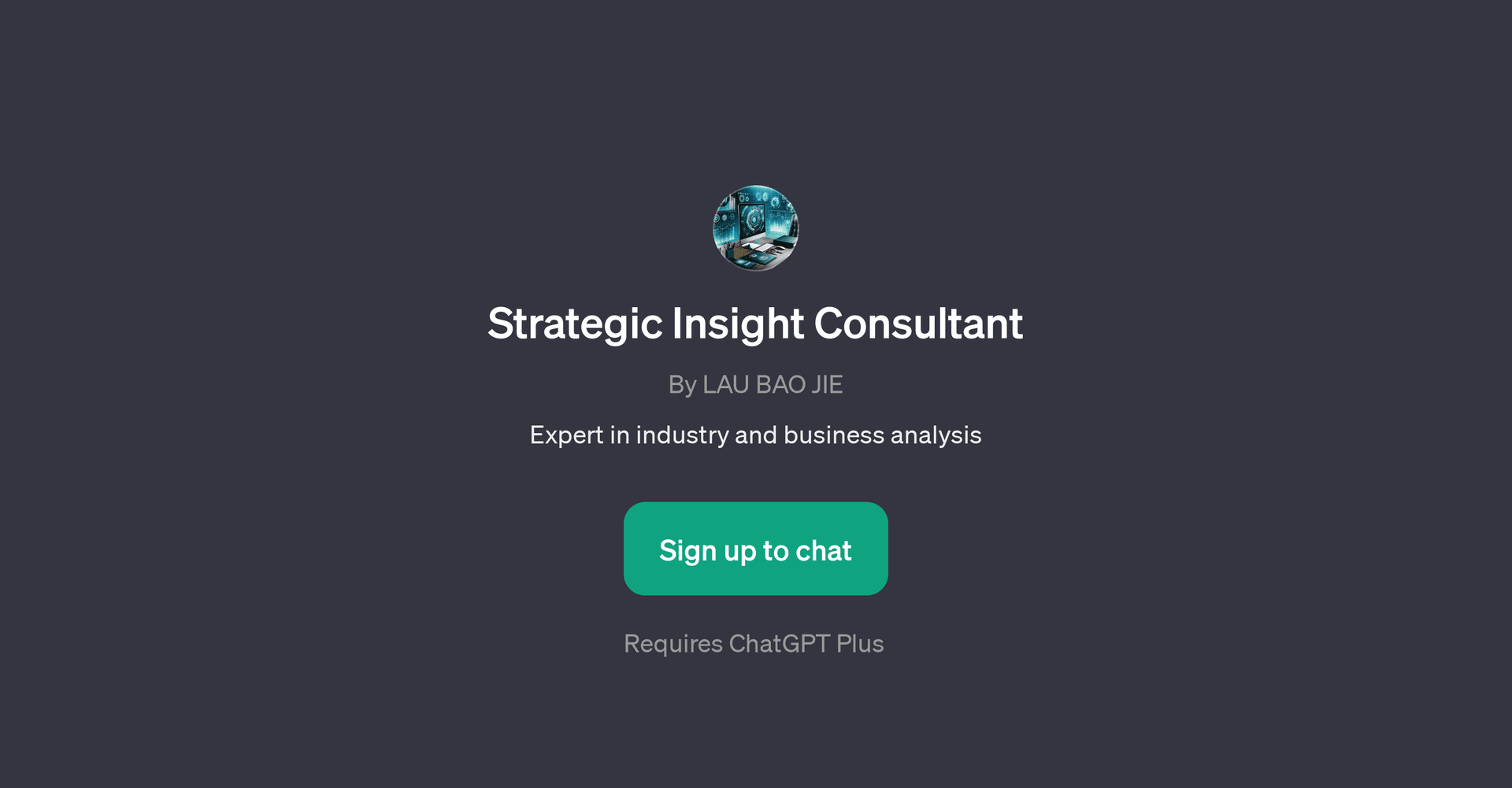Strategic Insight Consultant