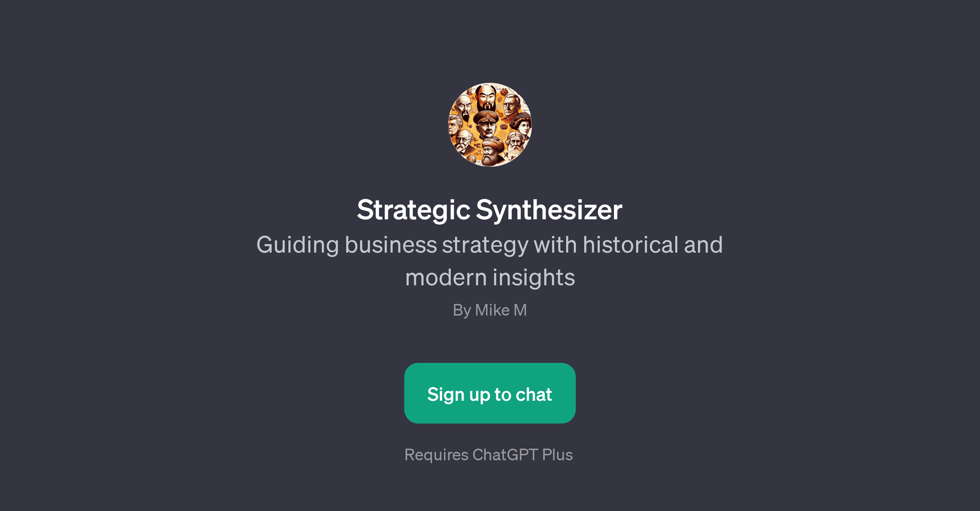 Strategic Synthesizer