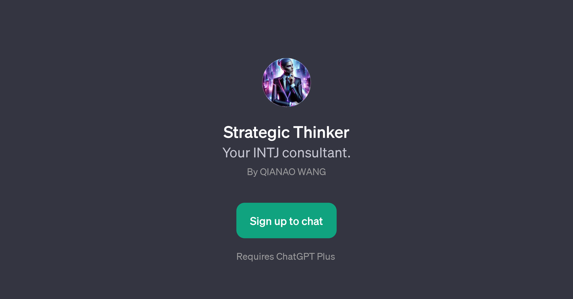 Strategic Thinker