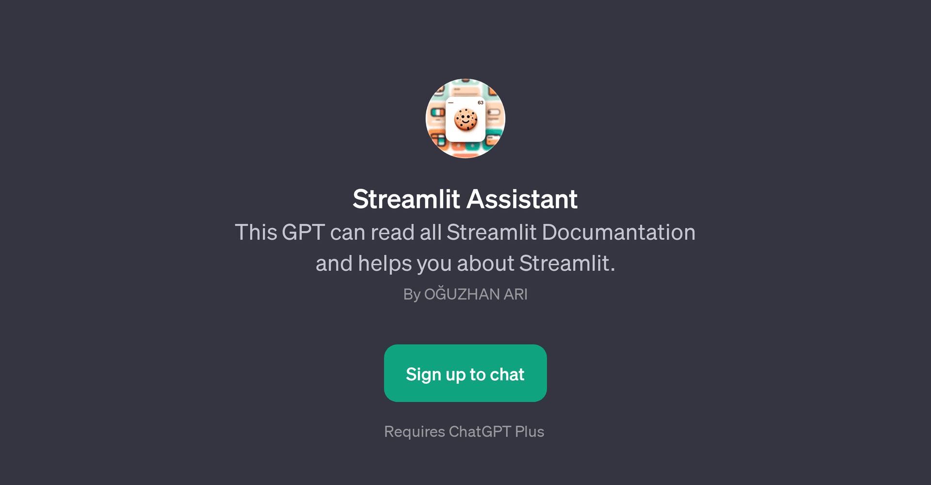 Streamlit Assistant