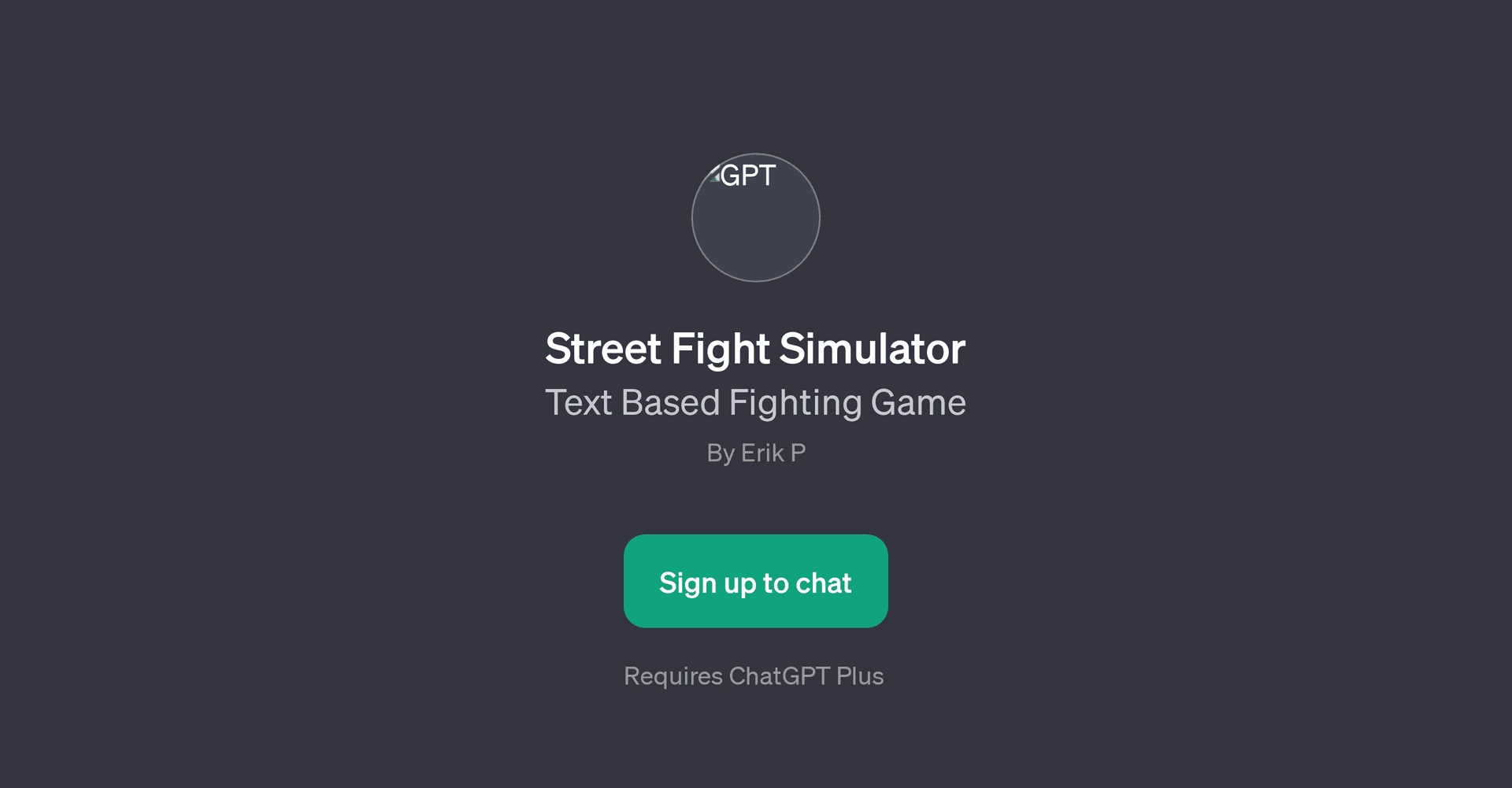Street Fight Simulator