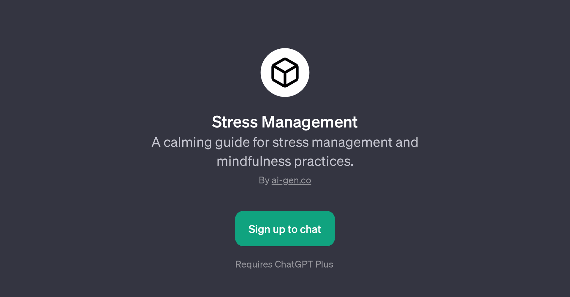 Stress Management