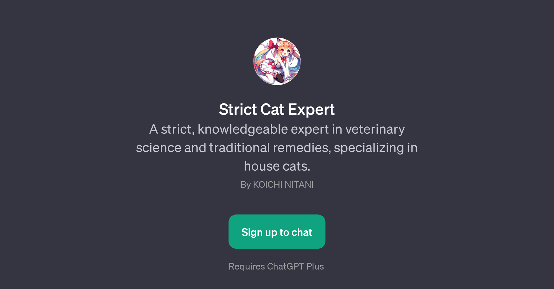 Strict Cat Expert