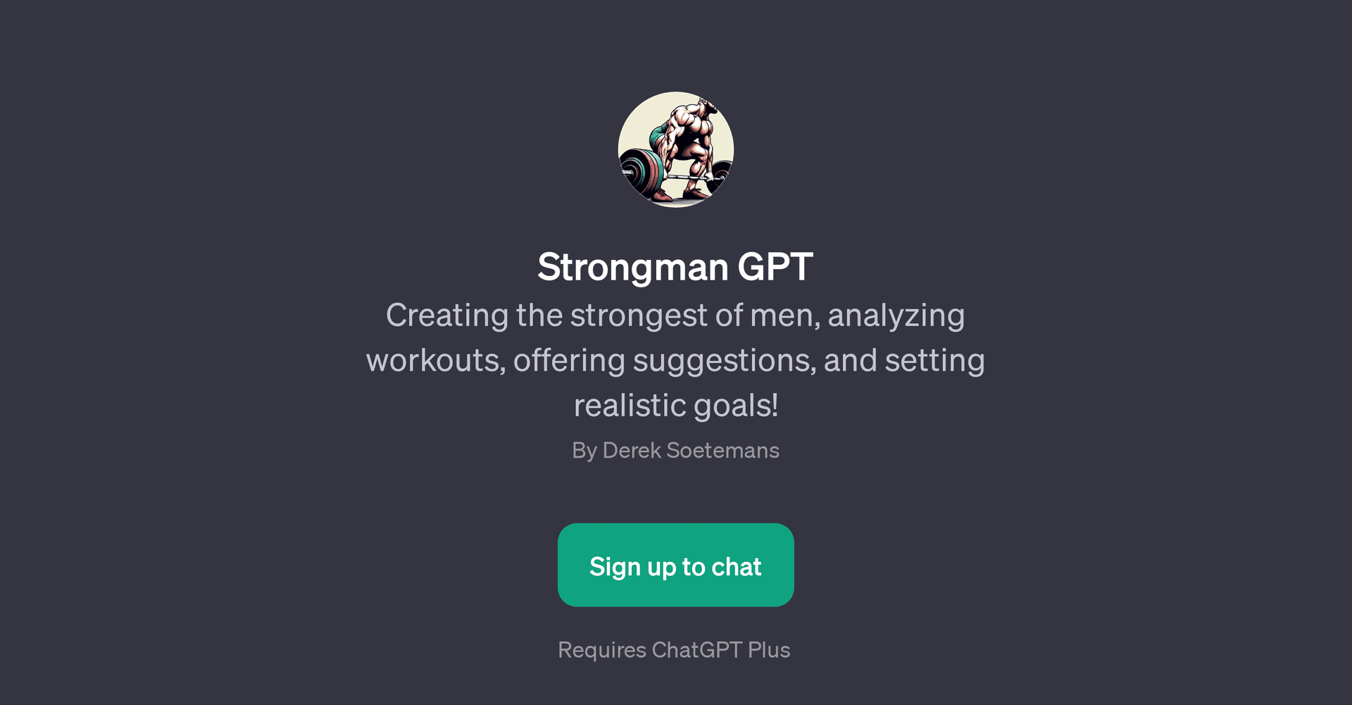 Strongman GPT
