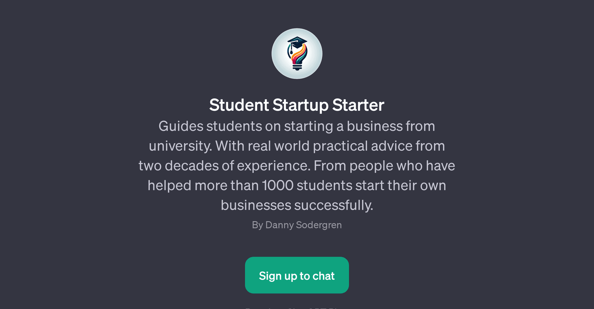 Student Startup Starter