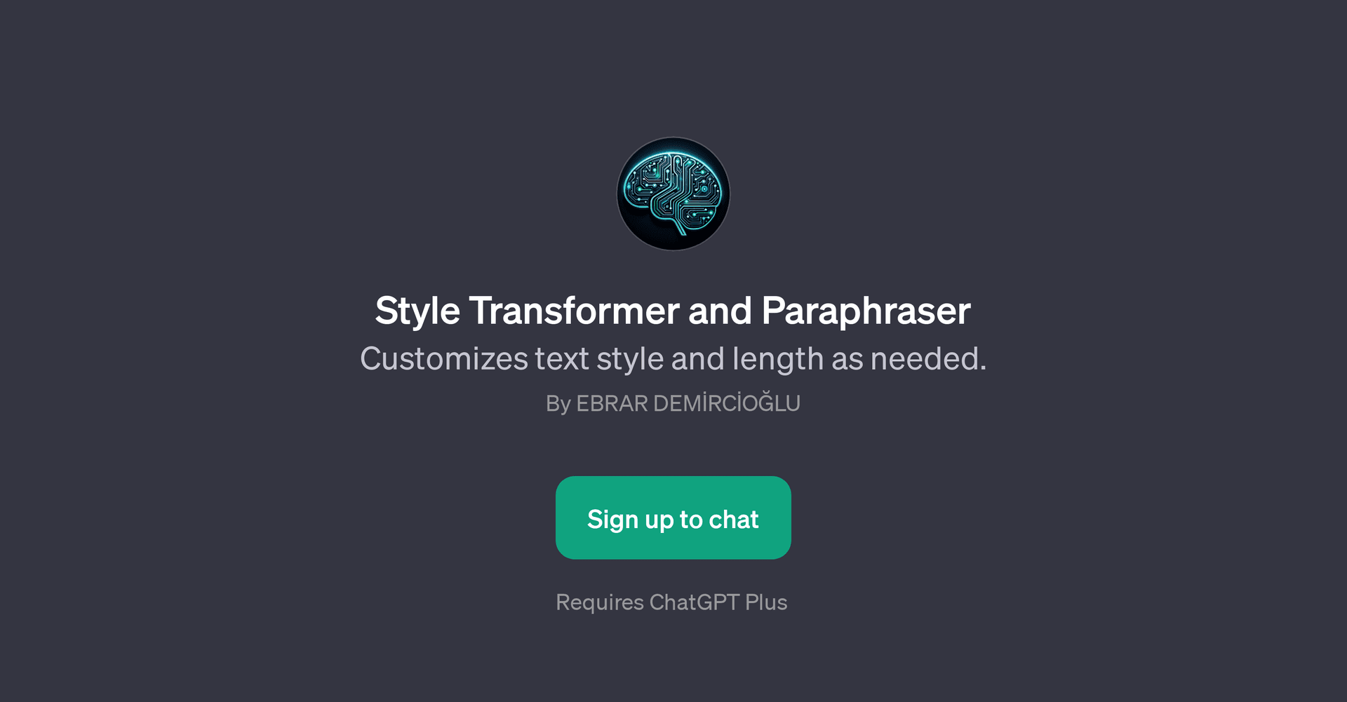 Style Transformer and Paraphraser GPT