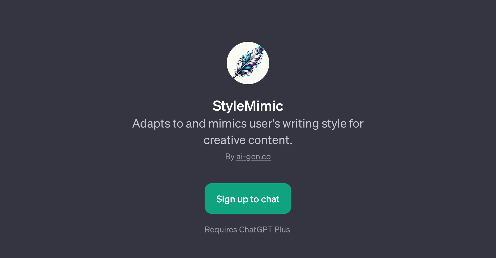 StyleMimic