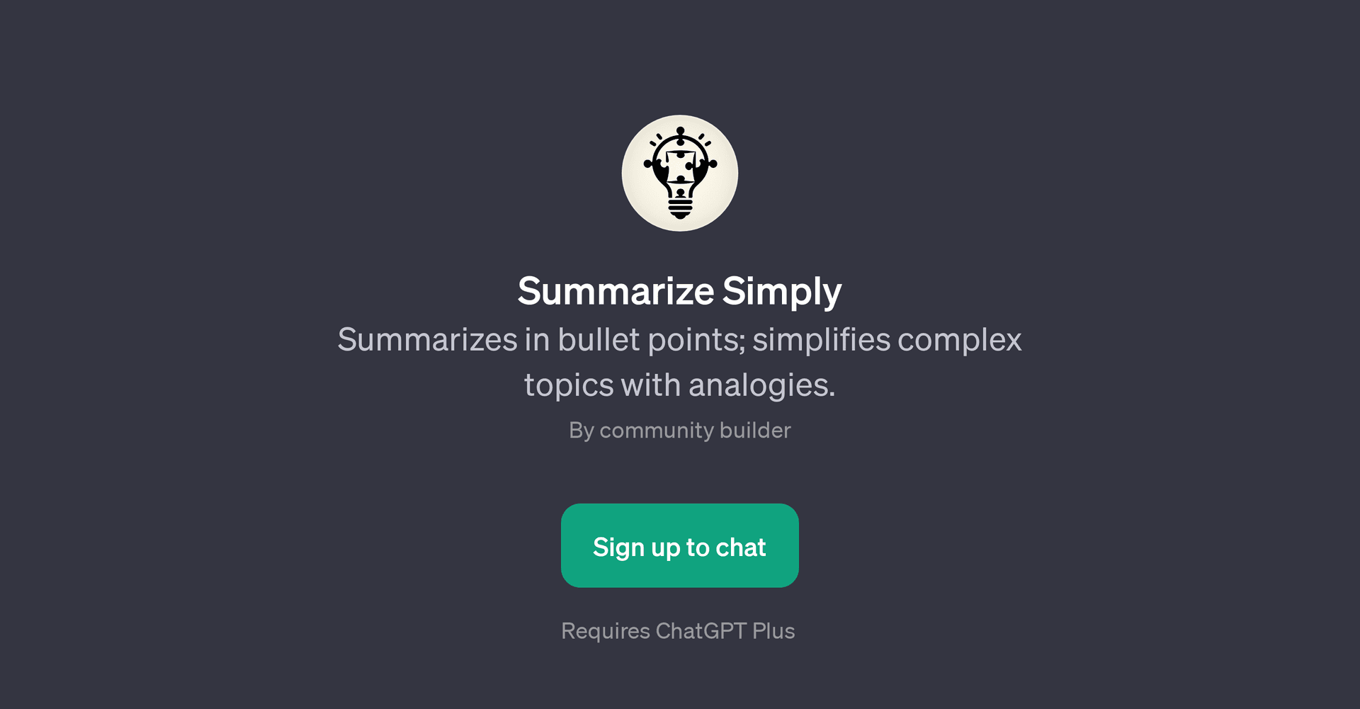 Summarize Simply