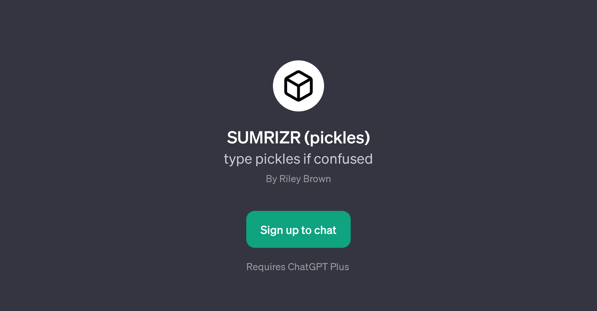 SUMRIZR (pickles)