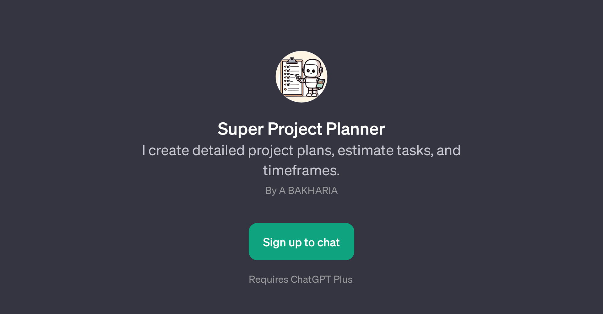 Super Project Planner
