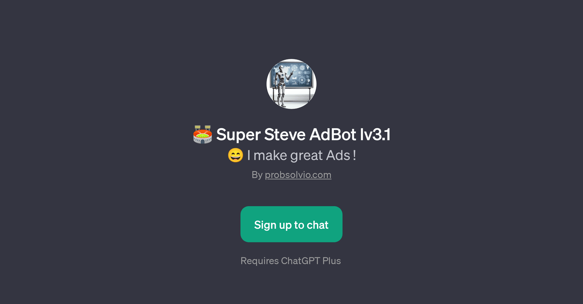 Super Steve AdBot lv3.1