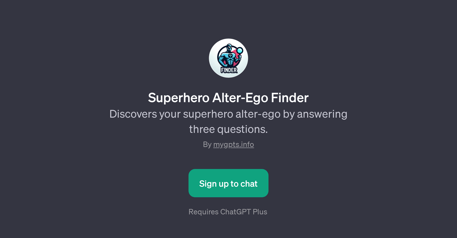 Superhero Alter-Ego Finder