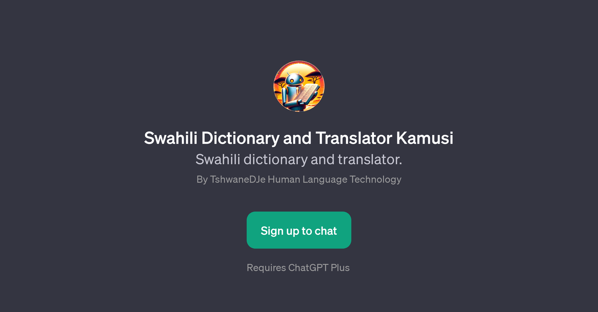 Swahili Dictionary and Translator Kamusi